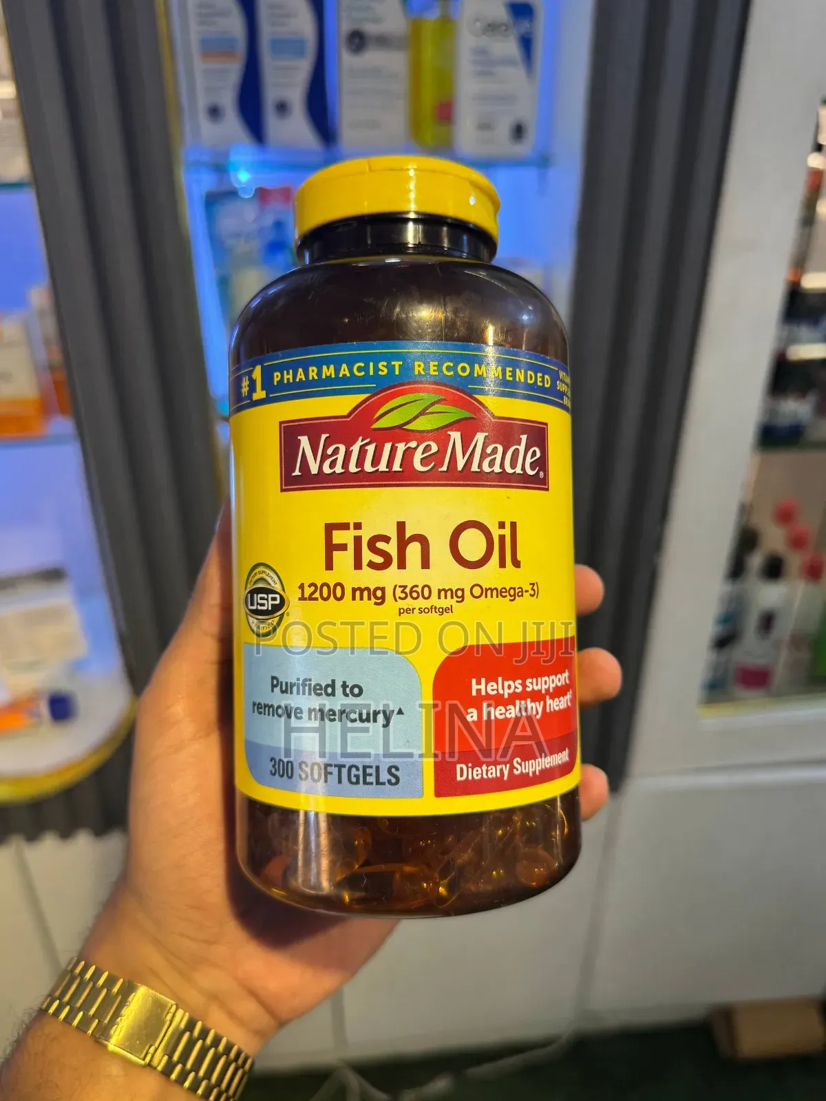No Color Added,No Artificial Flavour,Gluten Free Fish Oil From Usa