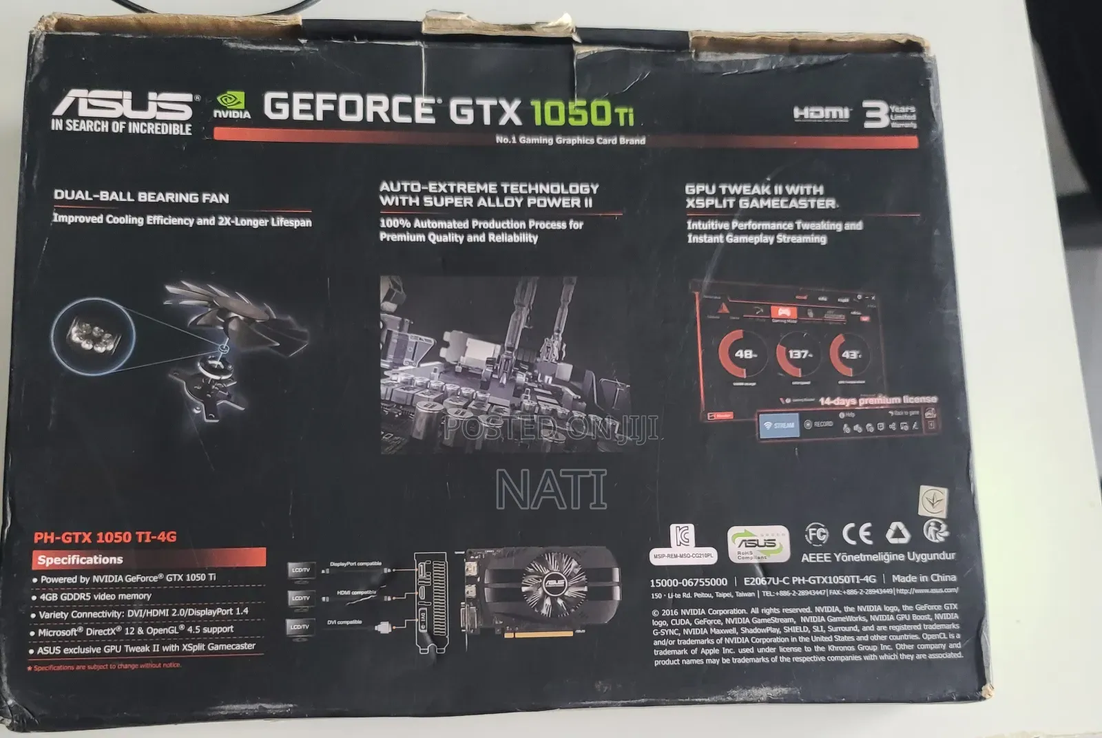 Geforce Gtx1050ti