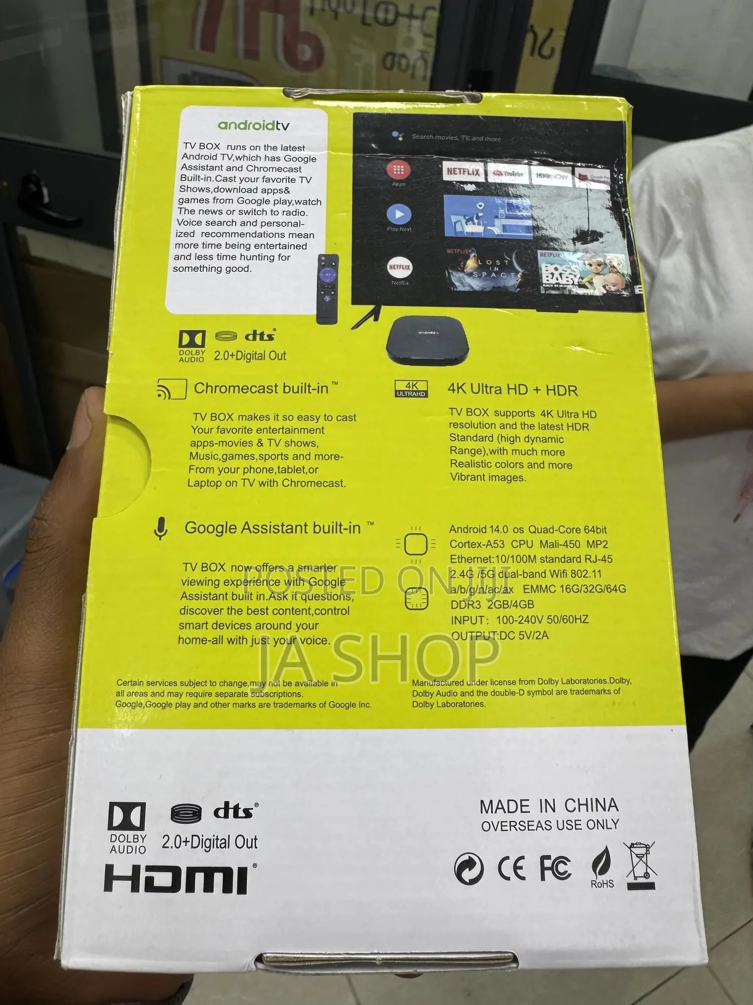 Androidtv Ultra Hd Set-Top Box