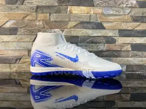 Nike Mercriyal Super Fly Elite 10(Tf)Blue Print Unisex Soccer Cleats
