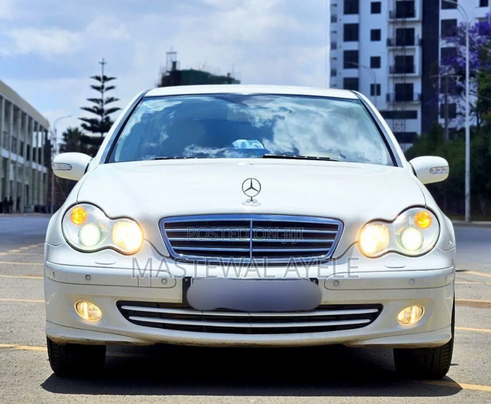 Mercedes-Benz C200 2006 White