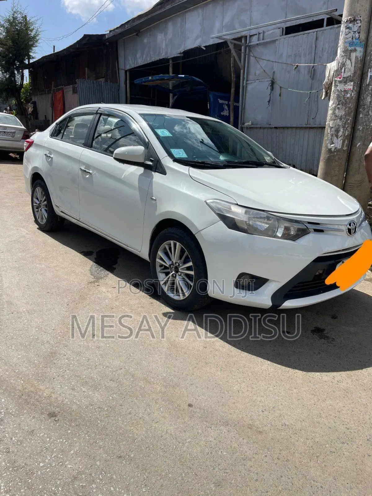 Toyota Yaris 2015 White