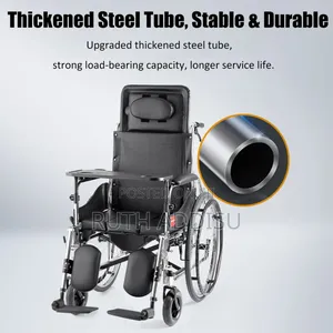 Recliner Wheel Chair With Detachable Toilet Seat in Bole - Medical Sel