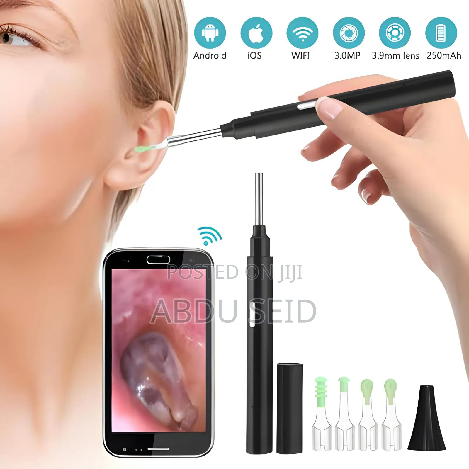 ባለ ካሜራ የጆሮ ማፅጃ (Visual Ear Cleaner)