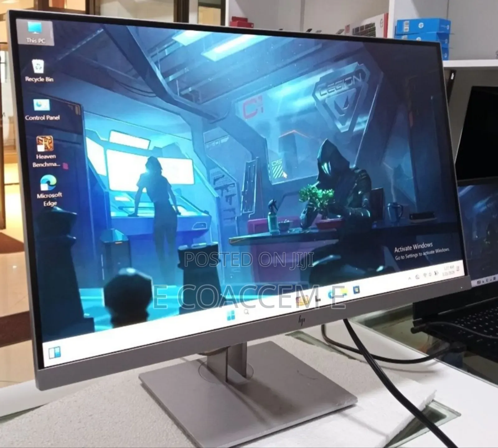 New Hp 27" Inch Frameless Monitor