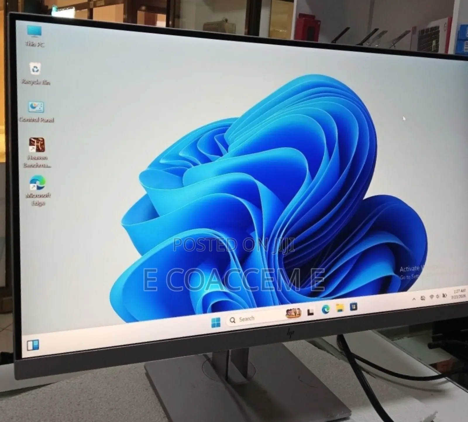 New Hp 27" Inch Frameless Monitor