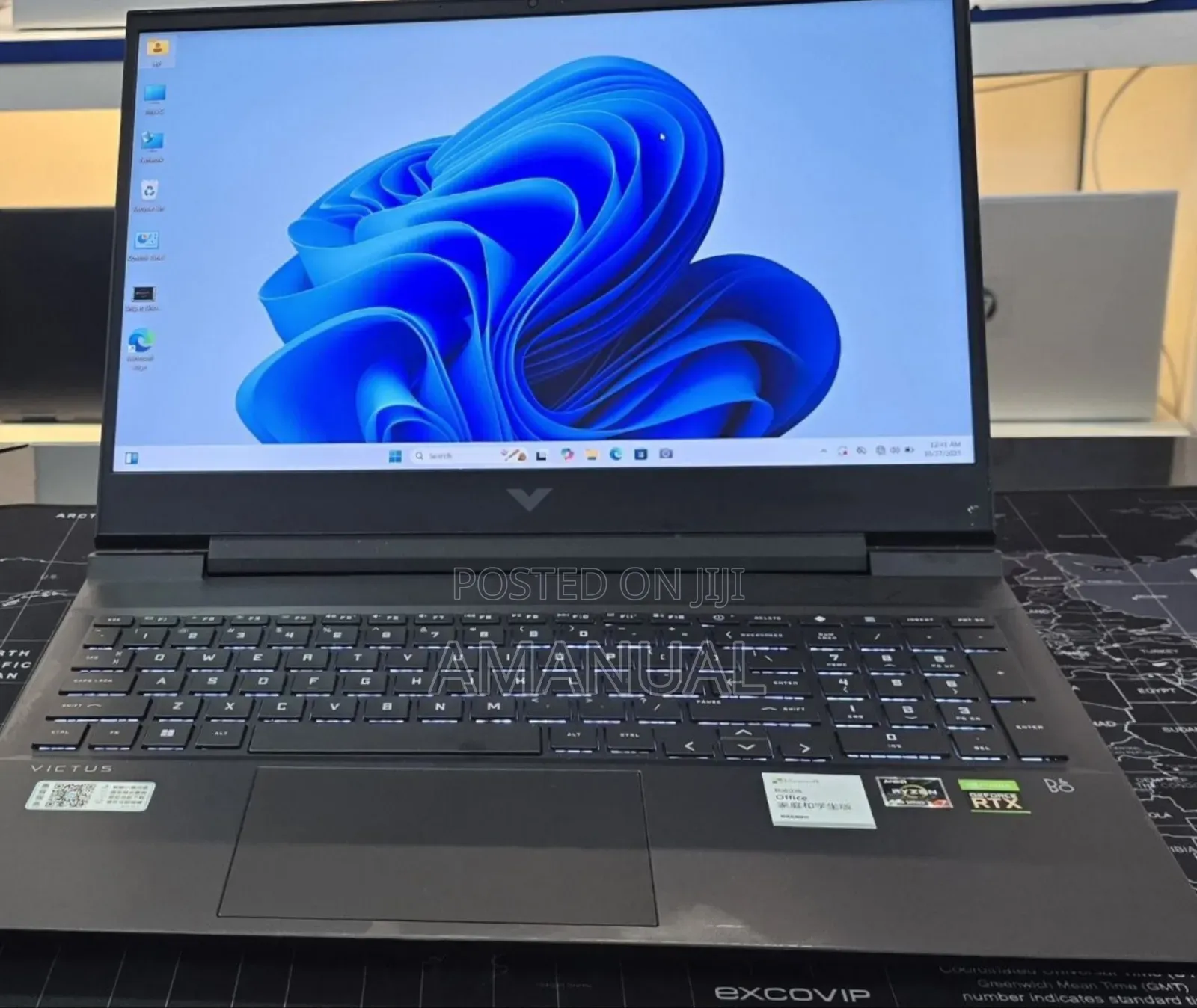 New Laptop HP Victus 16 16GB AMD Ryzen 7 SSD 512GB