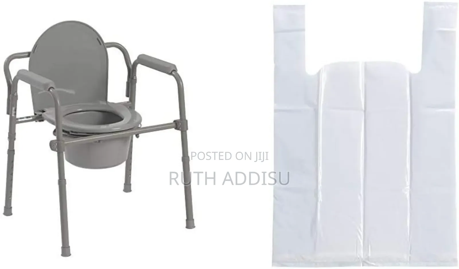 Surgical Basics Over Toilet Aid Chair (Max 136kg) : 3p Toilet Chair