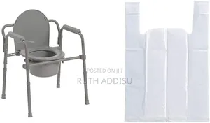 Surgical Basics Over Toilet Aid Chair (Max 136kg) : 3p Toilet Chair