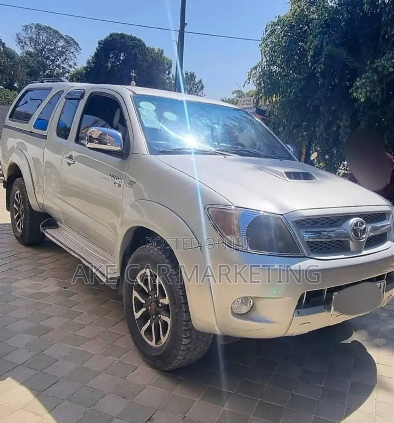 Toyota Hilux 2.5 D-4D Extra Cab 2008 Gray