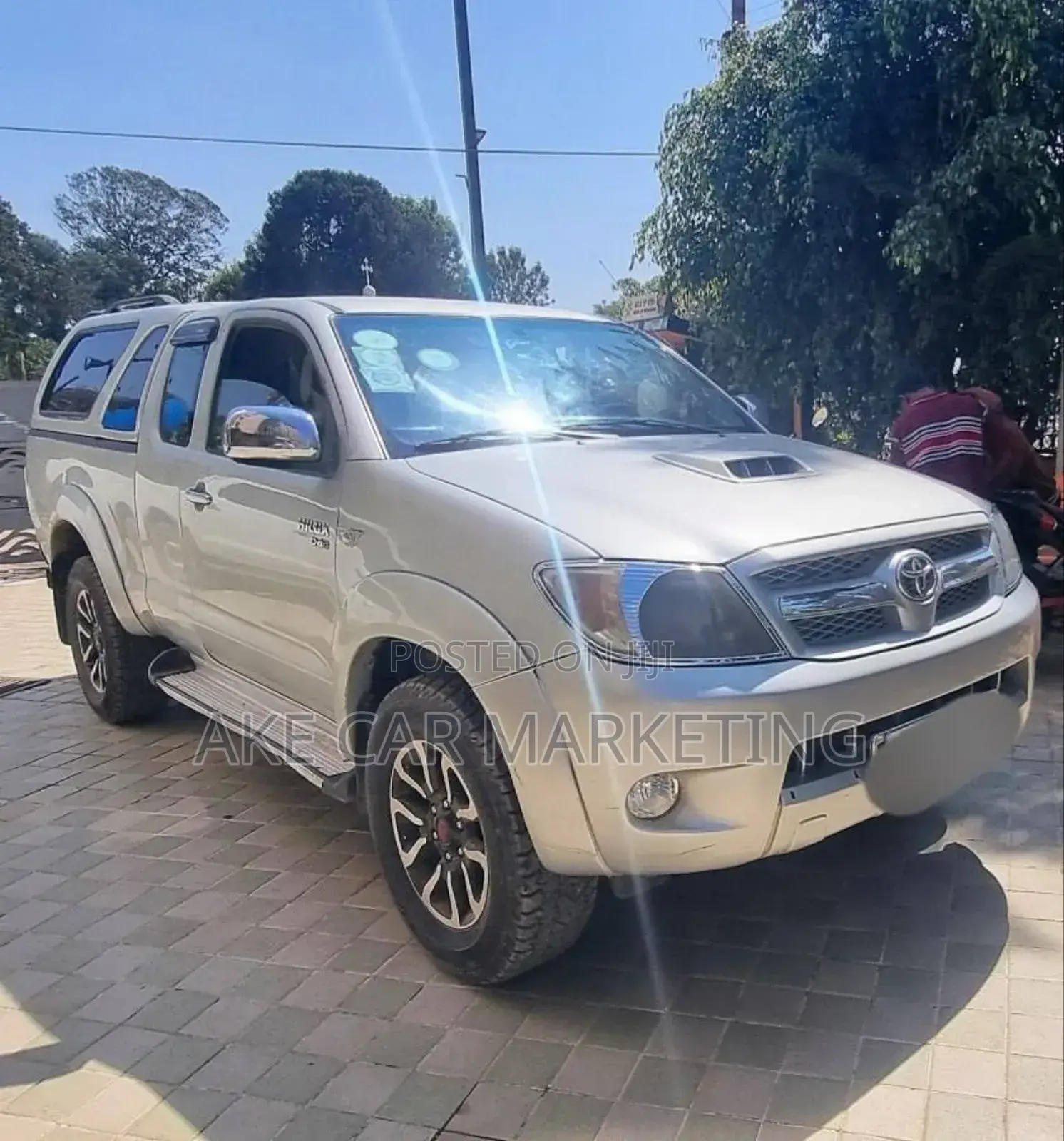 Toyota Hilux 2.5 D-4D Extra Cab 2008 Gray