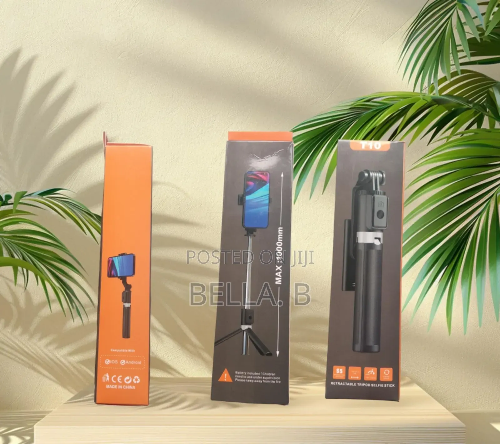 T10 Tripod Selfie Stick - Compact Portable
