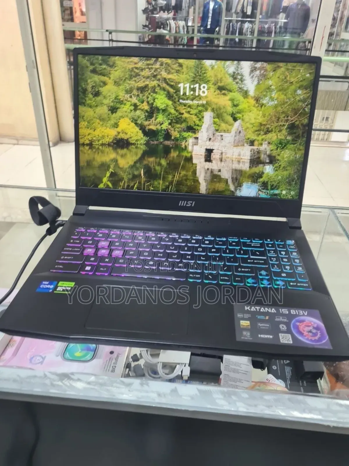 New Laptop MSI Katana 15 16GB Intel Core i7 SSD 1T