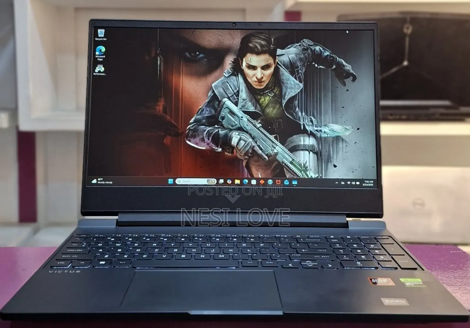 New Laptop HP Victus 16 16GB AMD Ryzen 7 SSD 1T