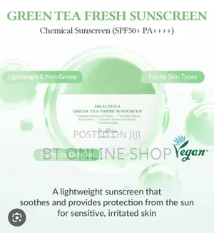 Dr. Althea Green Tea Fresh Sunscreen Spf50+