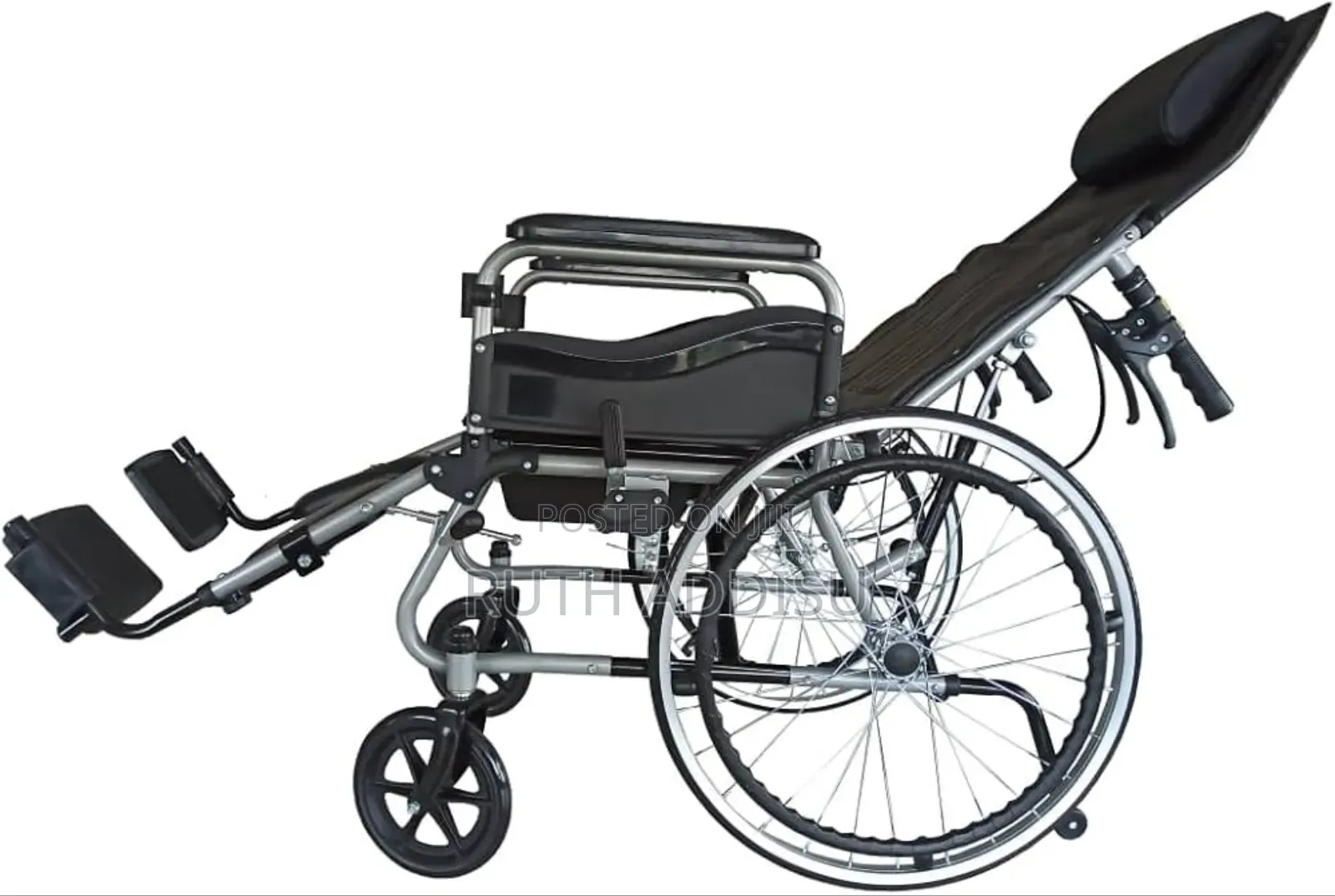 Hydraulic Recliner Cum Commode - Ryder 8 Wheelchairs for Old People