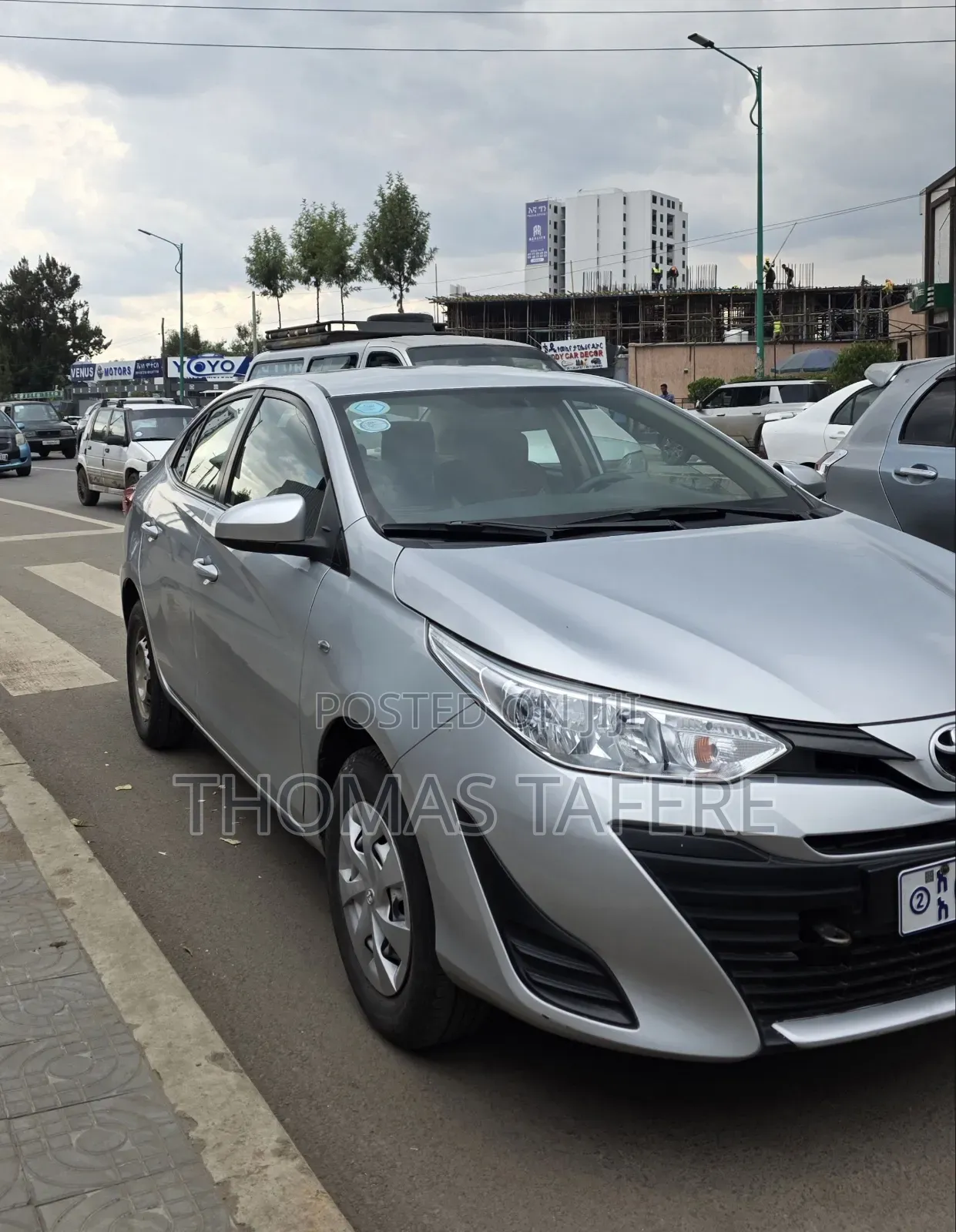 Toyota Yaris 2020 Silver