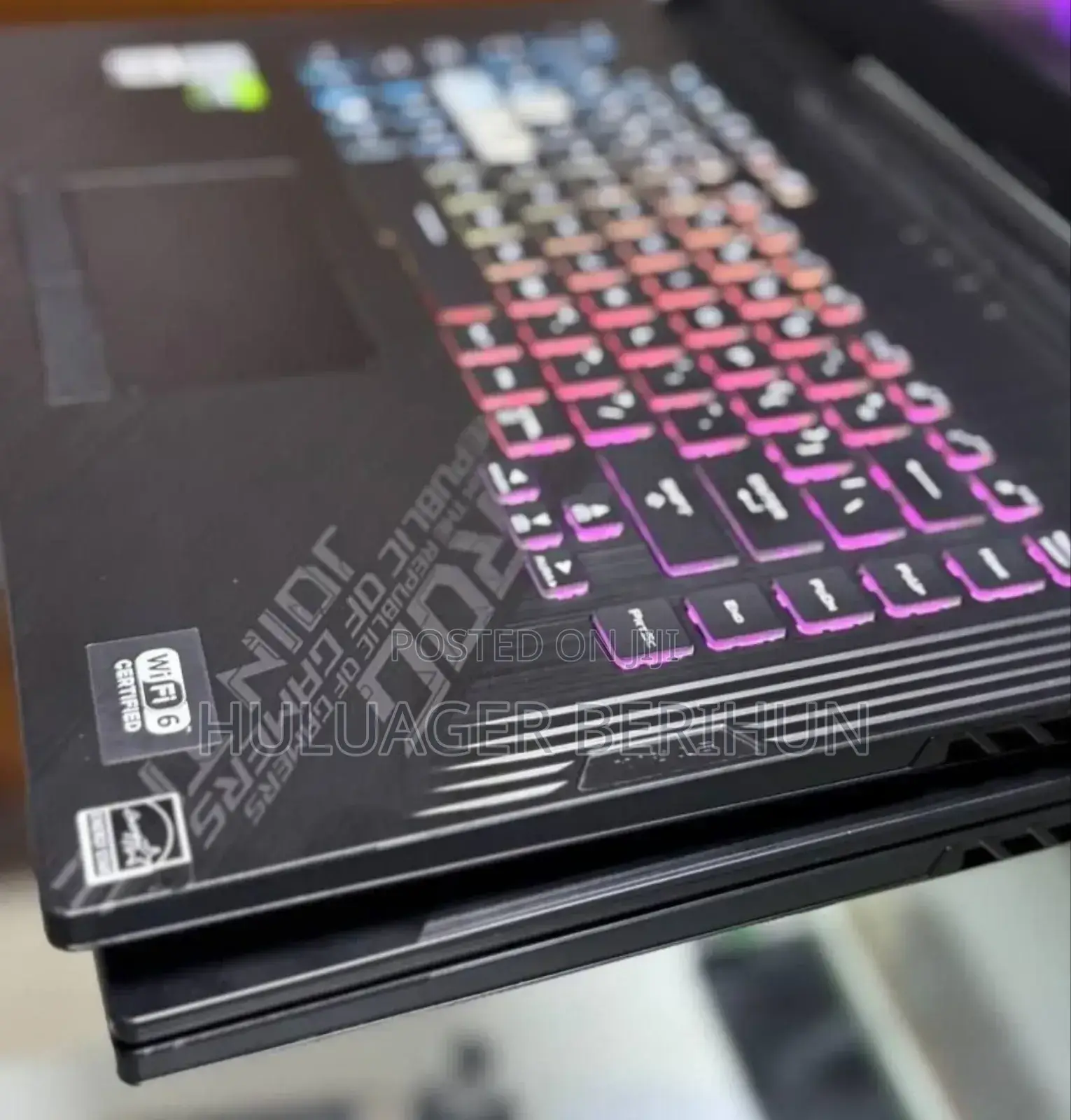New Laptop Asus ROG Strix G15 16GB Intel Core i7 SSD 512GB