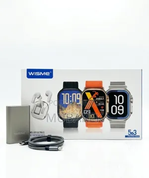 Ultimate Connectivity: Wisme Ultra 3 Watch Wireless Audio Bundle