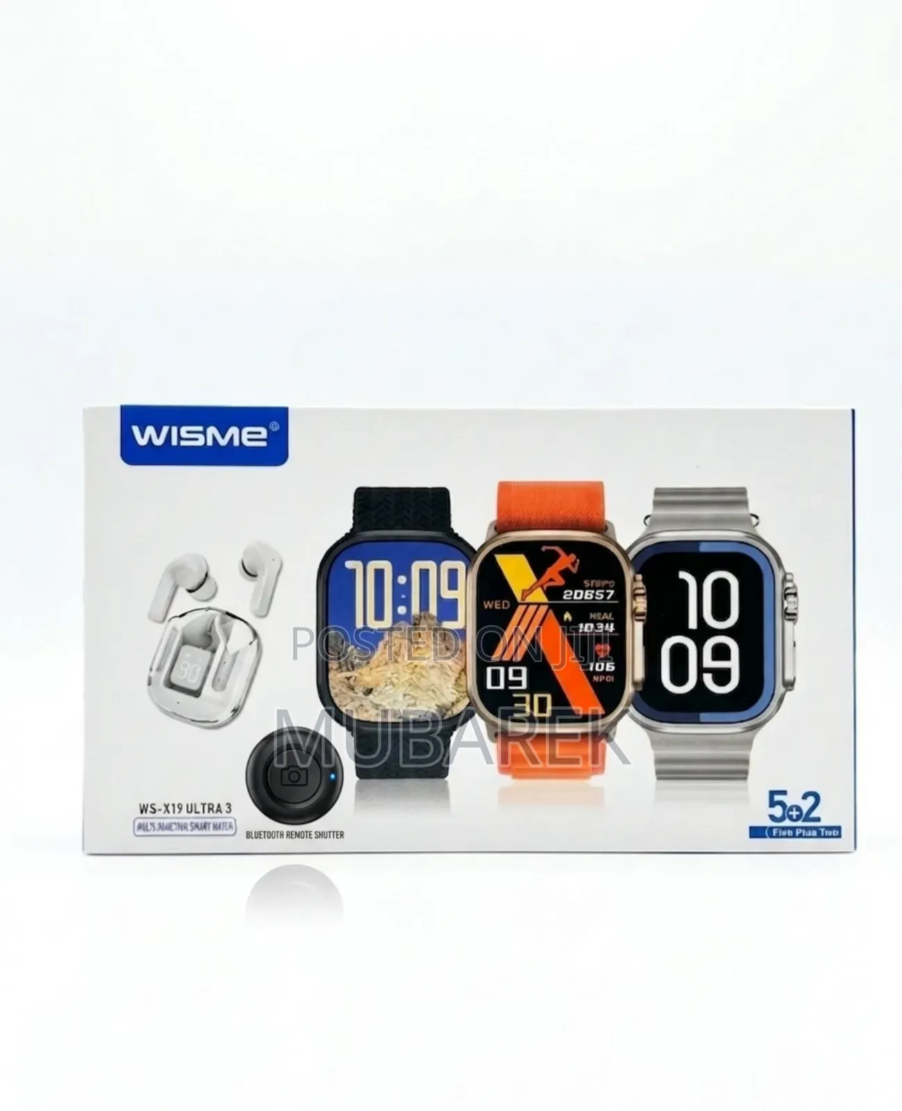 Ultimate Connectivity: Wisme Ultra 3 Watch Wireless Audio Bundle