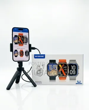 Style Meets Tech: Wisme Ws-X19 Ultra 3 Watch Pro Earbuds Set