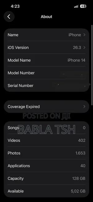Apple iPhone 14 128 GB Blue
