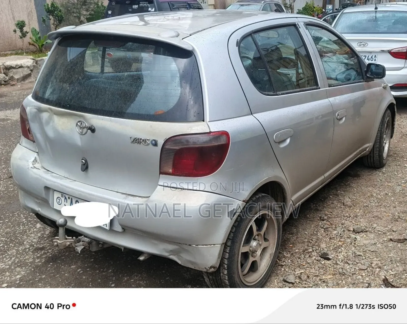 Toyota Vitz 1999 Gray