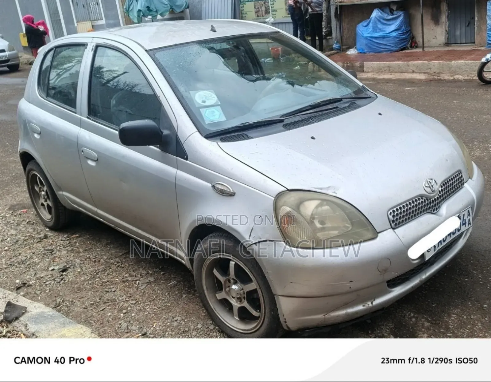 Toyota Vitz 1999 Gray