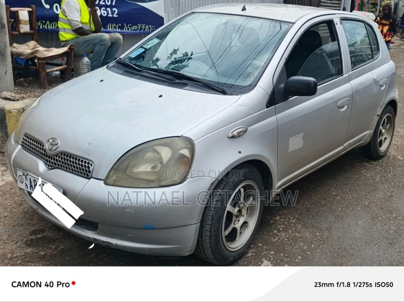 Toyota Vitz 1999 Gray