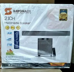 Sayona PPS Multimedia Speakers 2.1 Channel Powerful Sound System