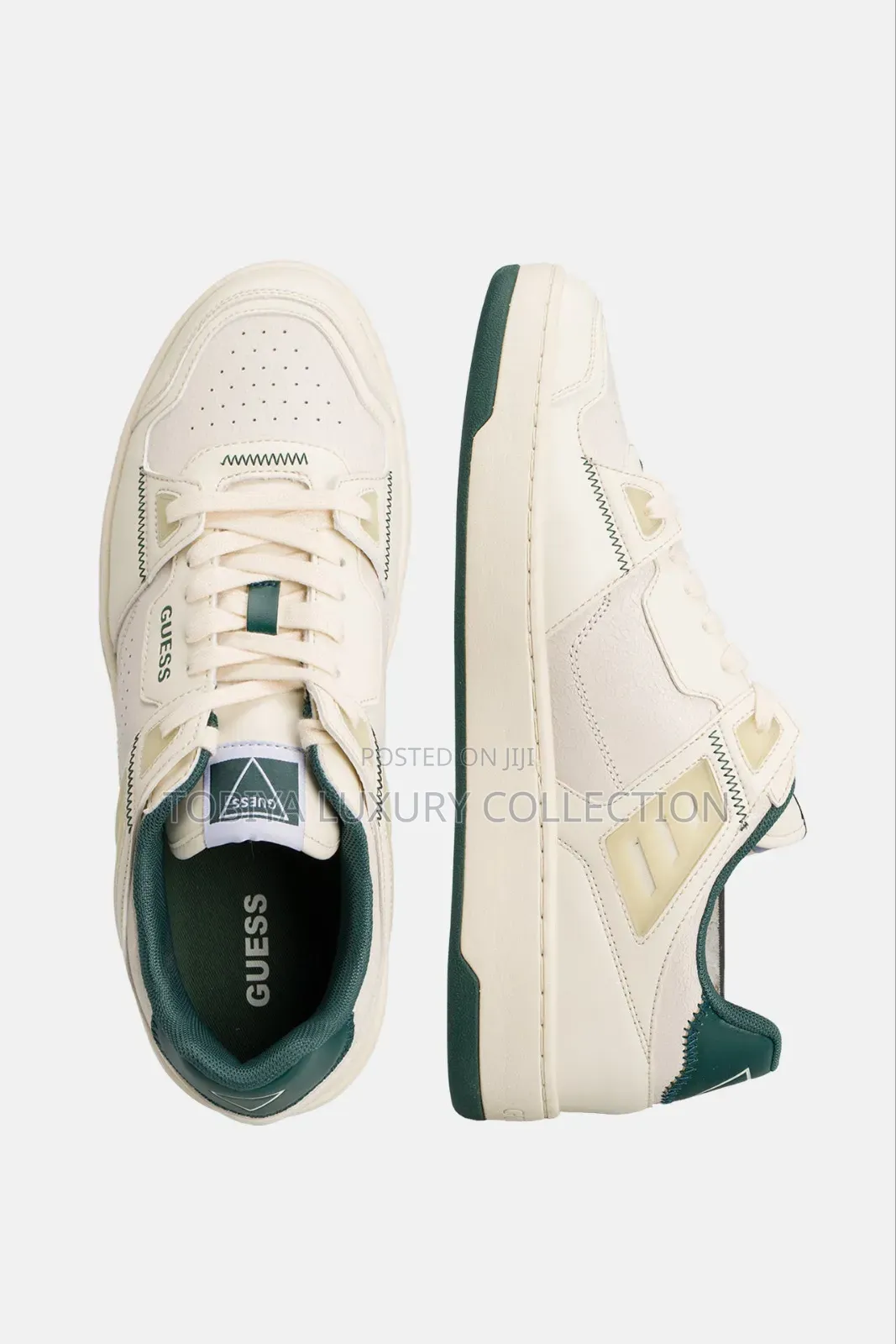 Guess
Ecru Leather Sneakers
 
Order Yours Now