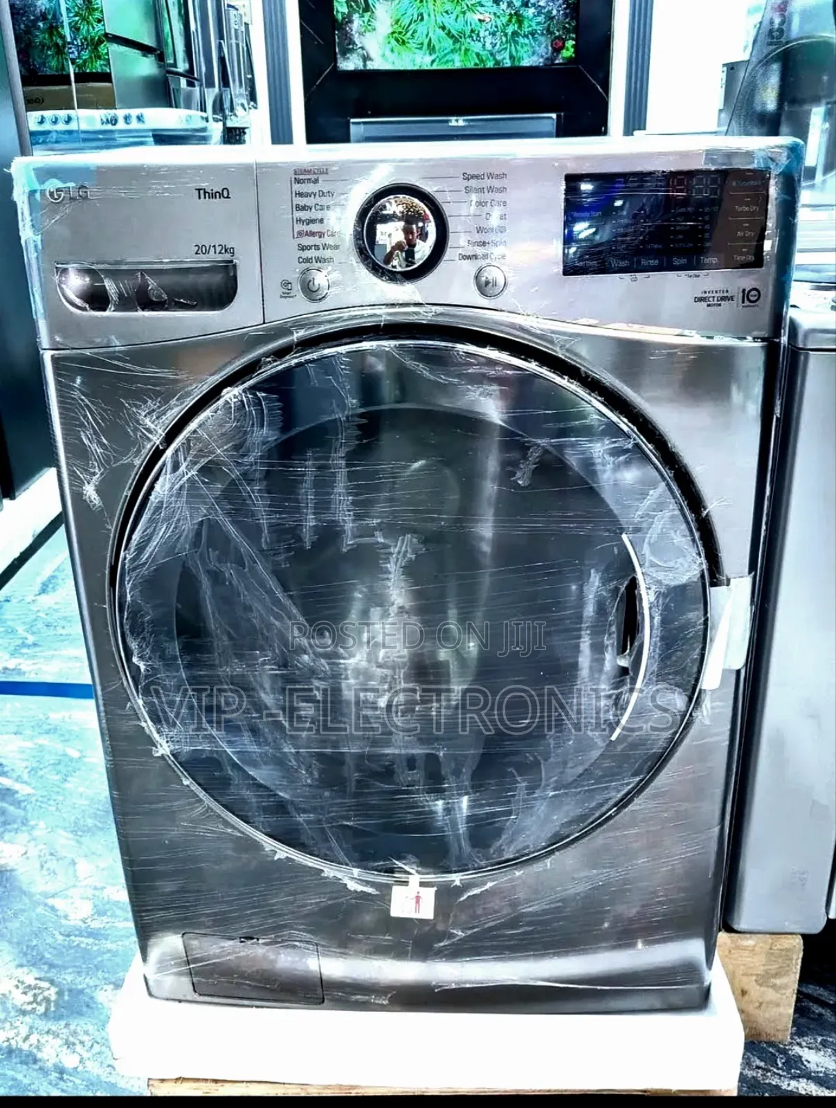 Lg Full Automatic Washing Machine 20/12kg Powerful Twin Washer Dryer