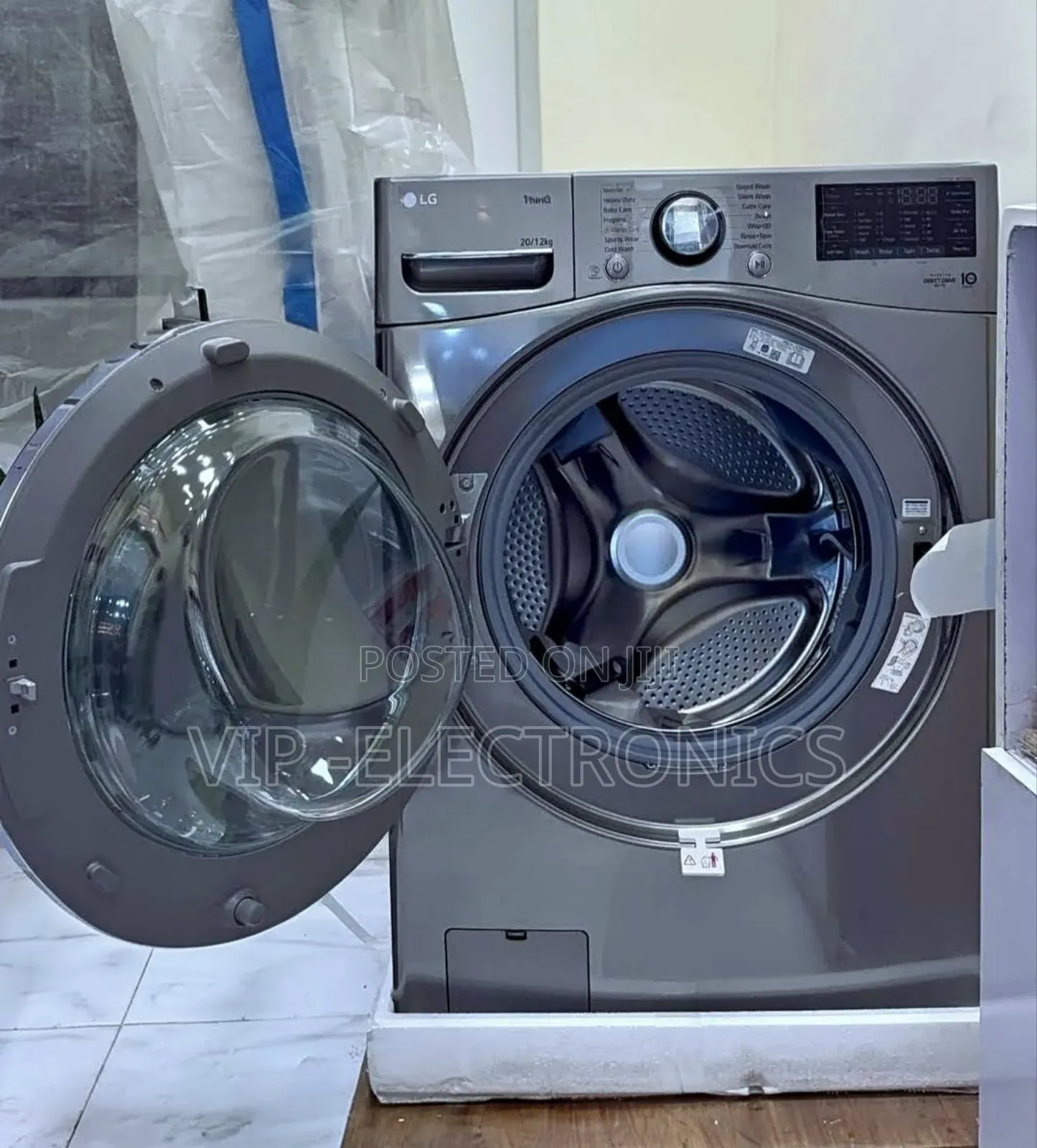 Lg Full Automatic Washing Machine 20/12kg Powerful Twin Washer Dryer
