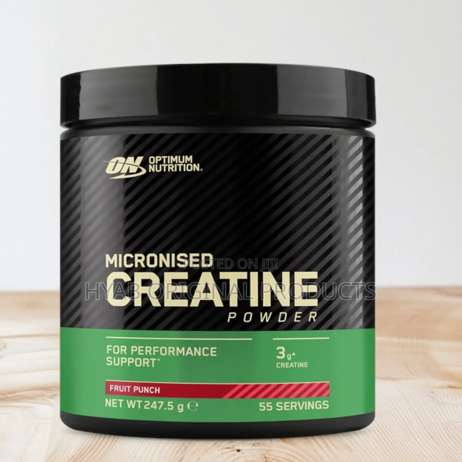 Optimum Nutrition Micronised Creatine Monohydrate Fruit Punch 247.5g