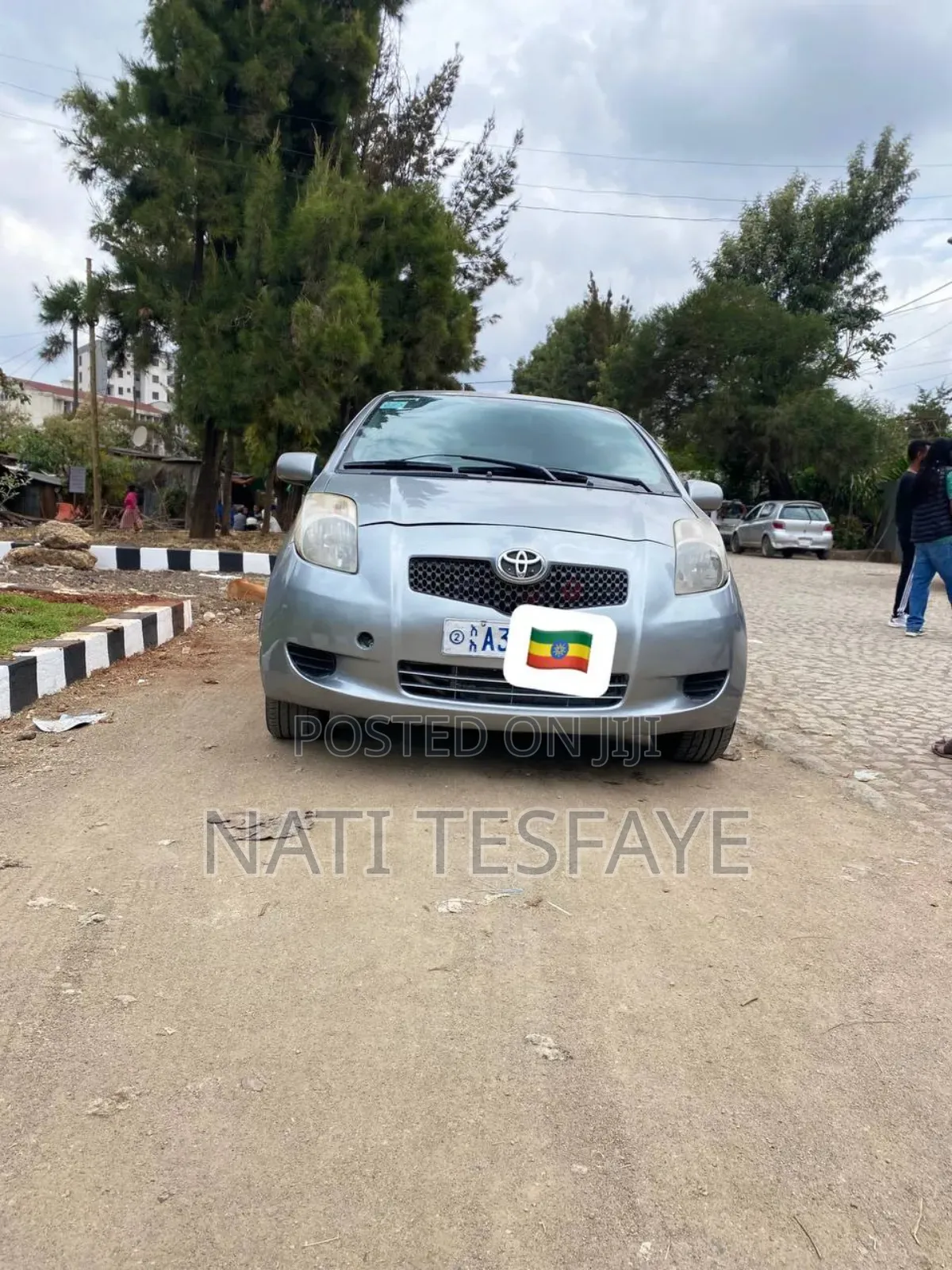 Toyota Yaris 2007 Gray