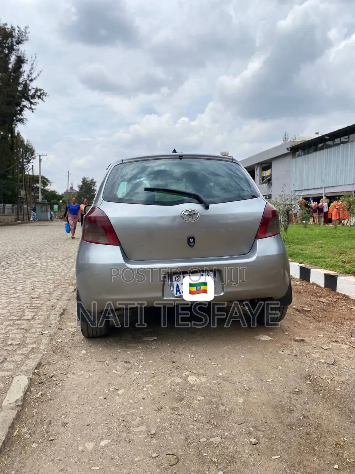 Toyota Yaris 2007 Gray
