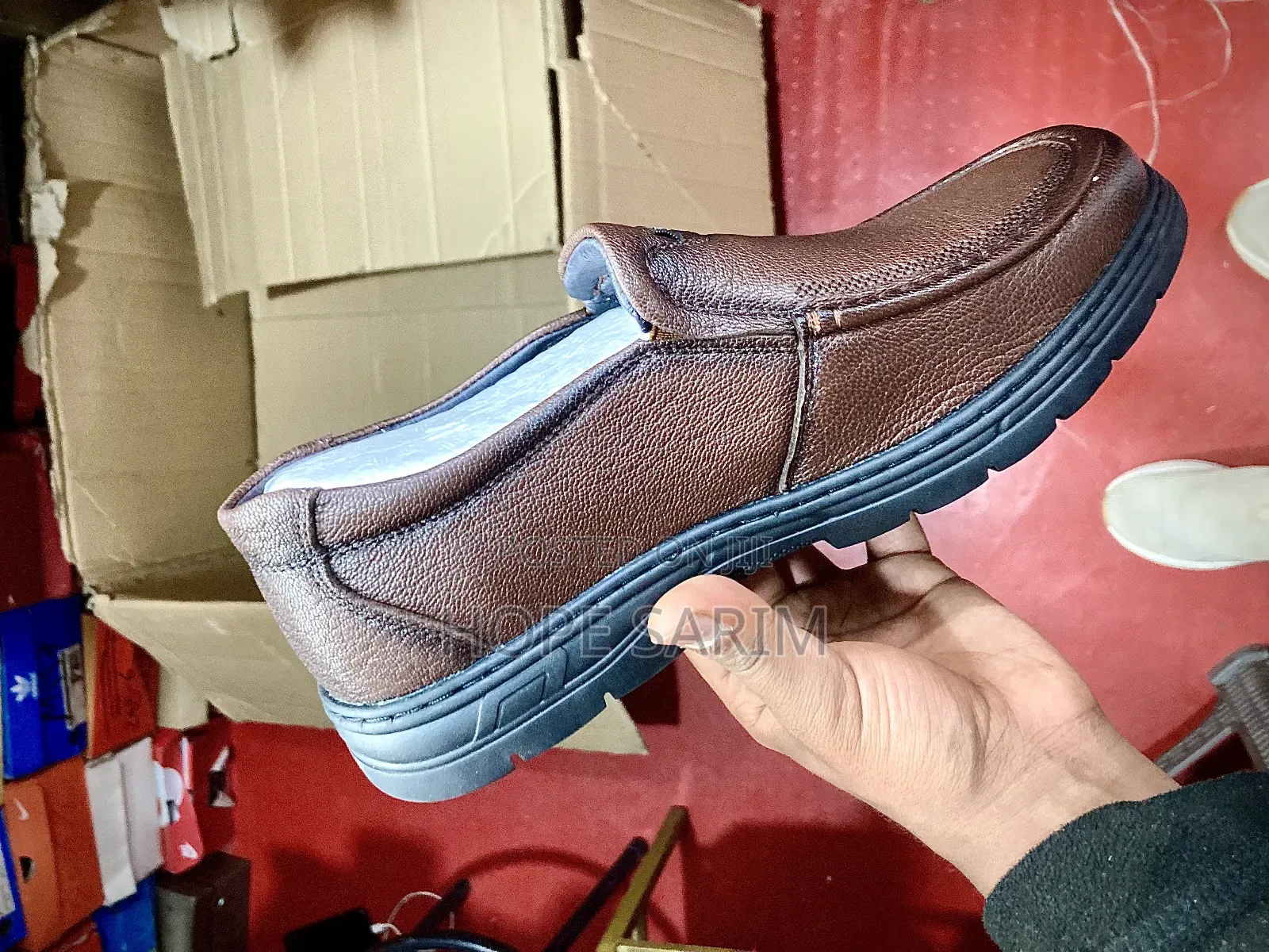 Brown Leather Loafers