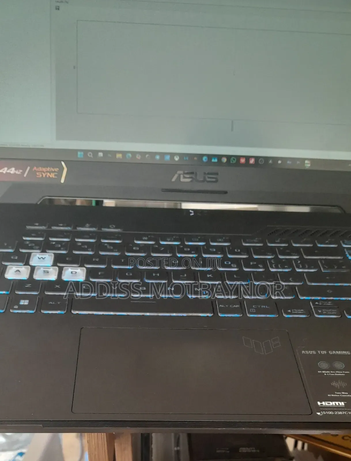 New Laptop Asus TUF Gaming A15 16GB Intel Core i5 SSD 512GB