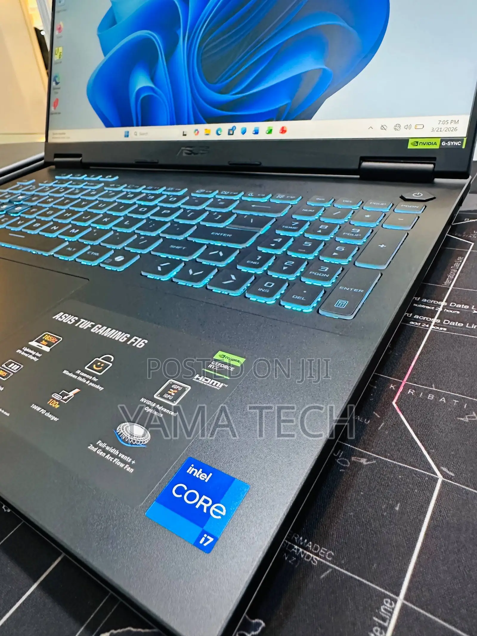 New Laptop Asus TUF Gaming F16 32GB Intel Core i7 SSD 1T