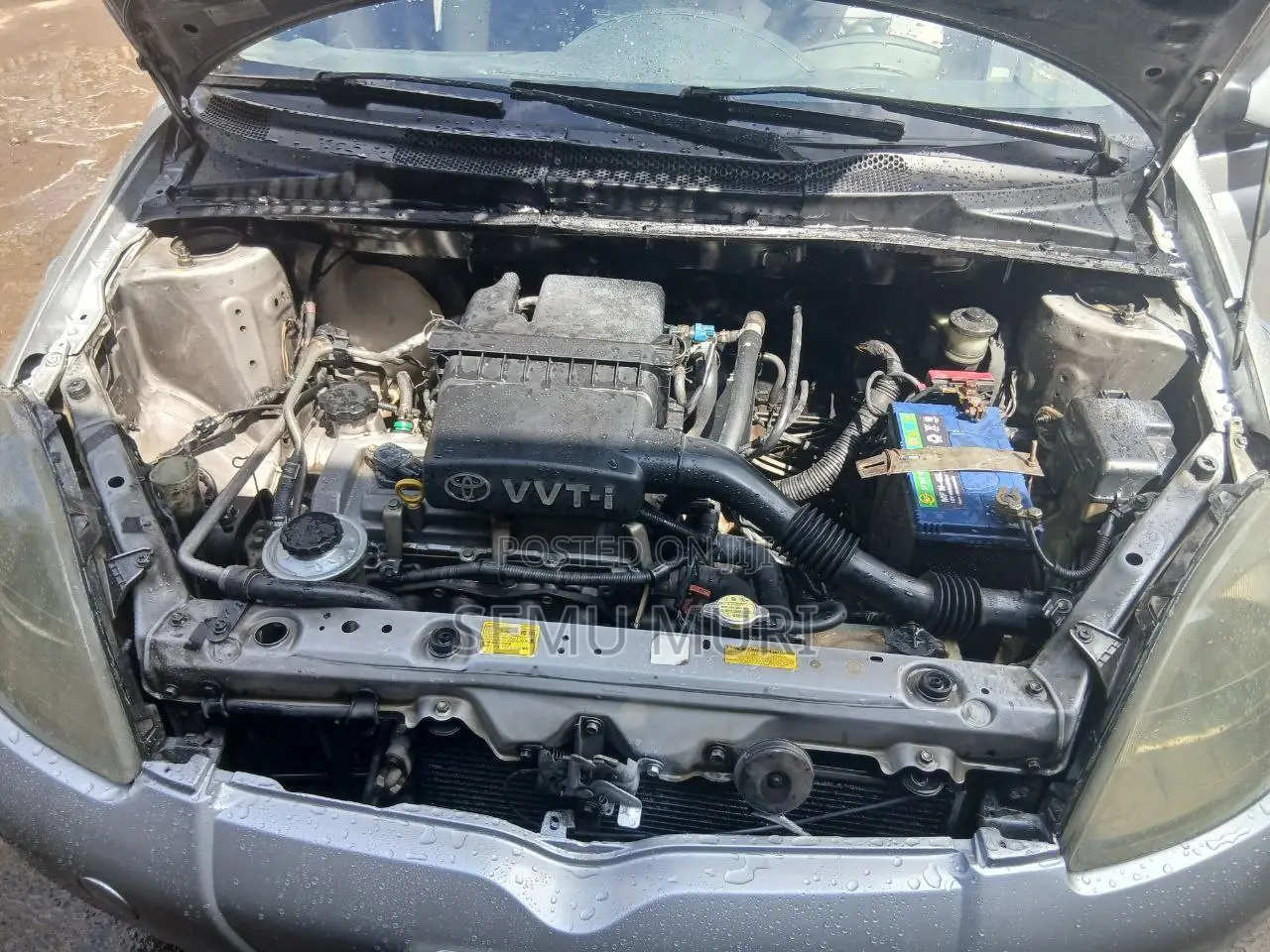 Toyota Vitz 1.0 FWD 5dr 2001 Silver