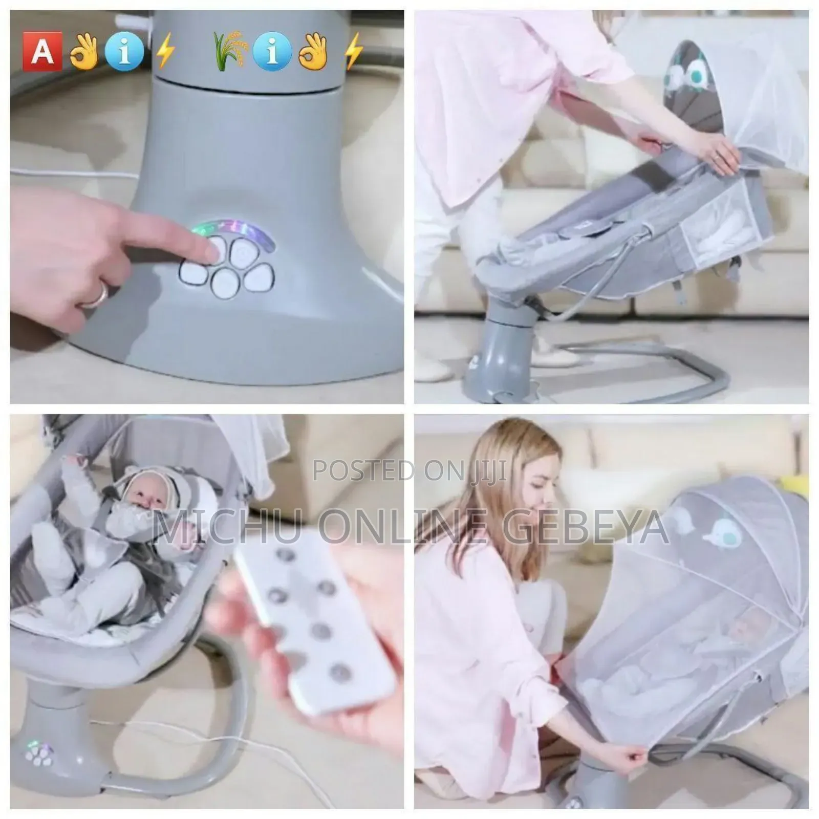 Mastella 3 in 1 Bassinet Swing/Free Delivery