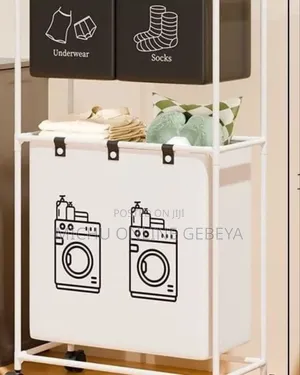 Foldable Laundry Basket የቆሸሹ ልብሶች ማስቀመጫ/Free Delivery