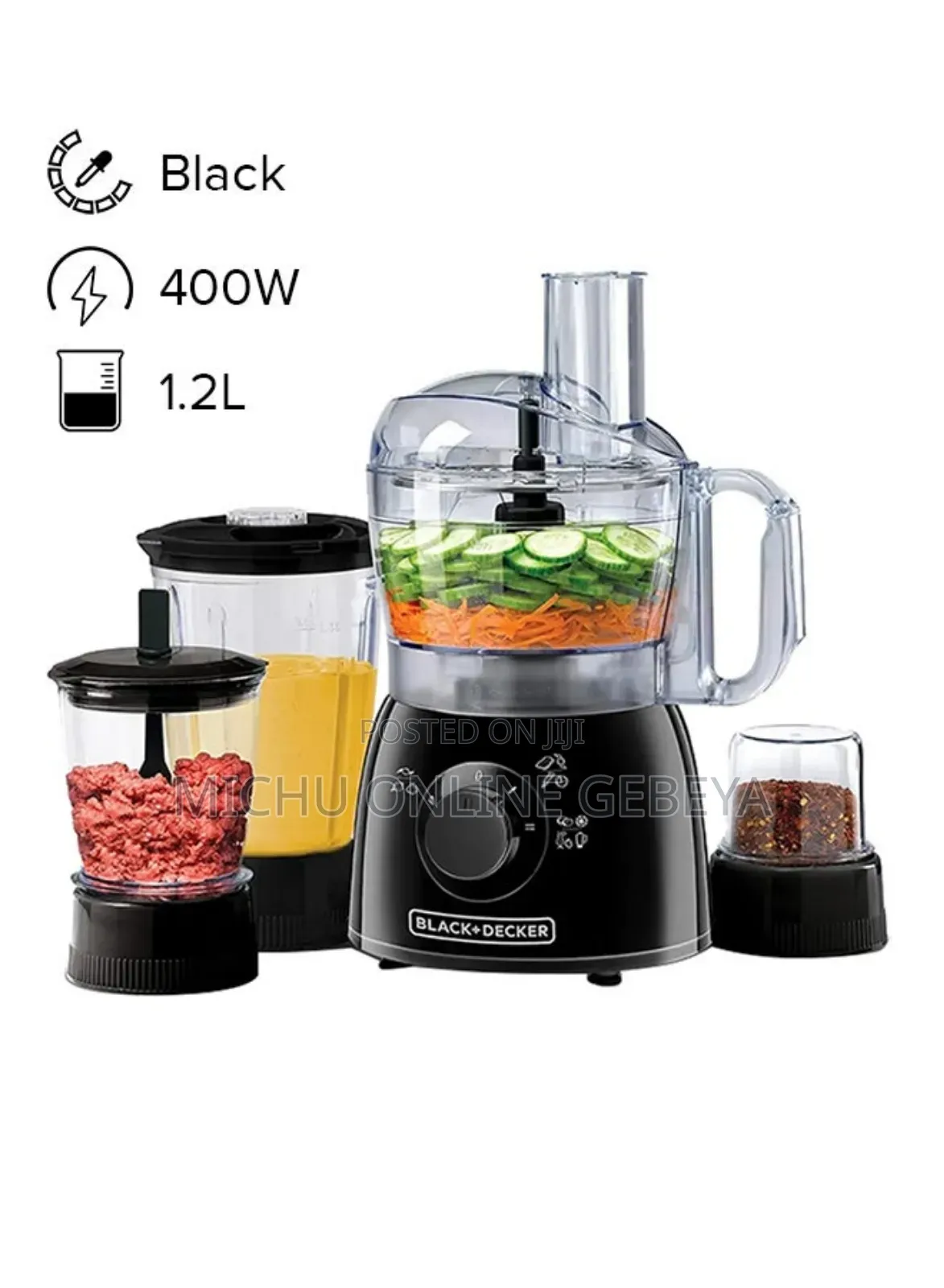 Black + Decker Food Processor/Free Delivery