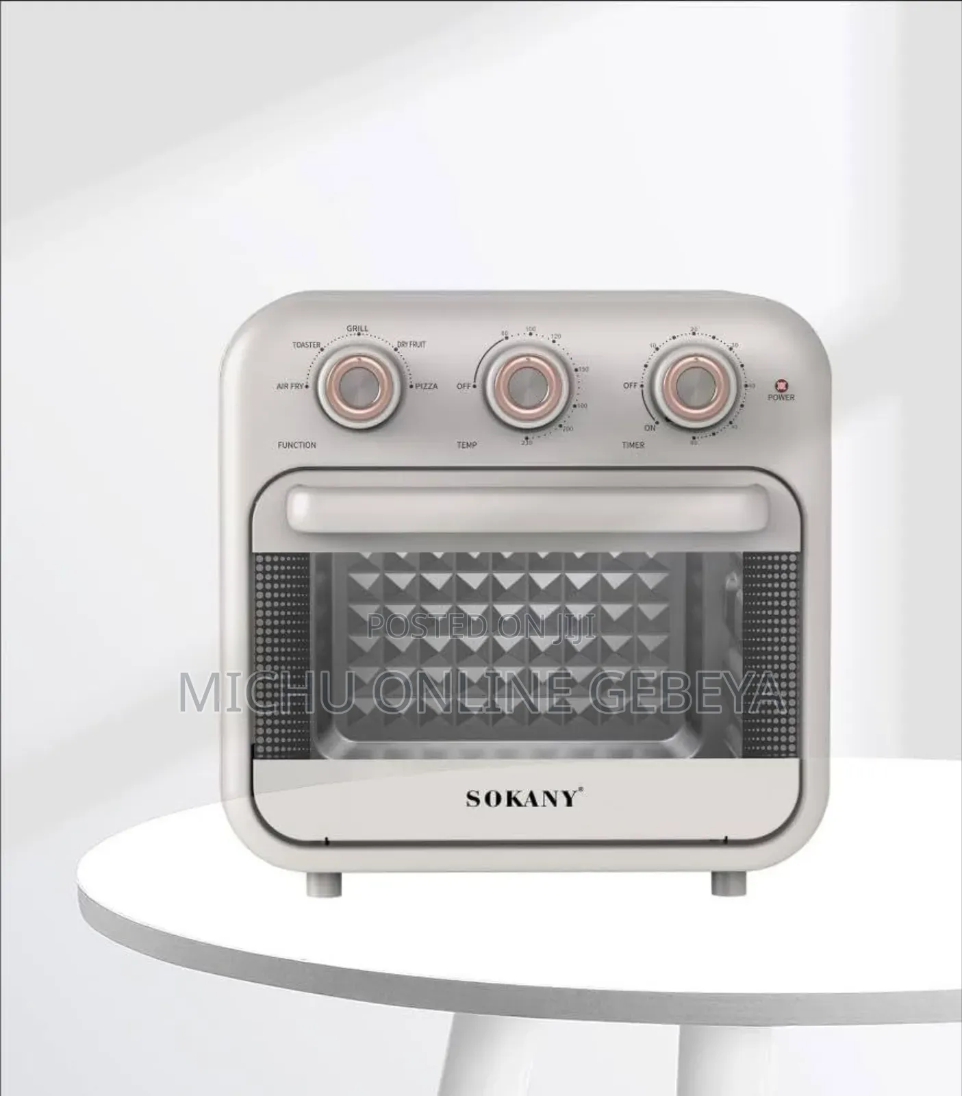 Sokany 18 Litter Air Fryer + Oven/ Free Delivery