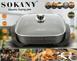 Sokany 30 Cm Frying Pan የኤሌክትሪክ መጥበሻ/Free Delivery