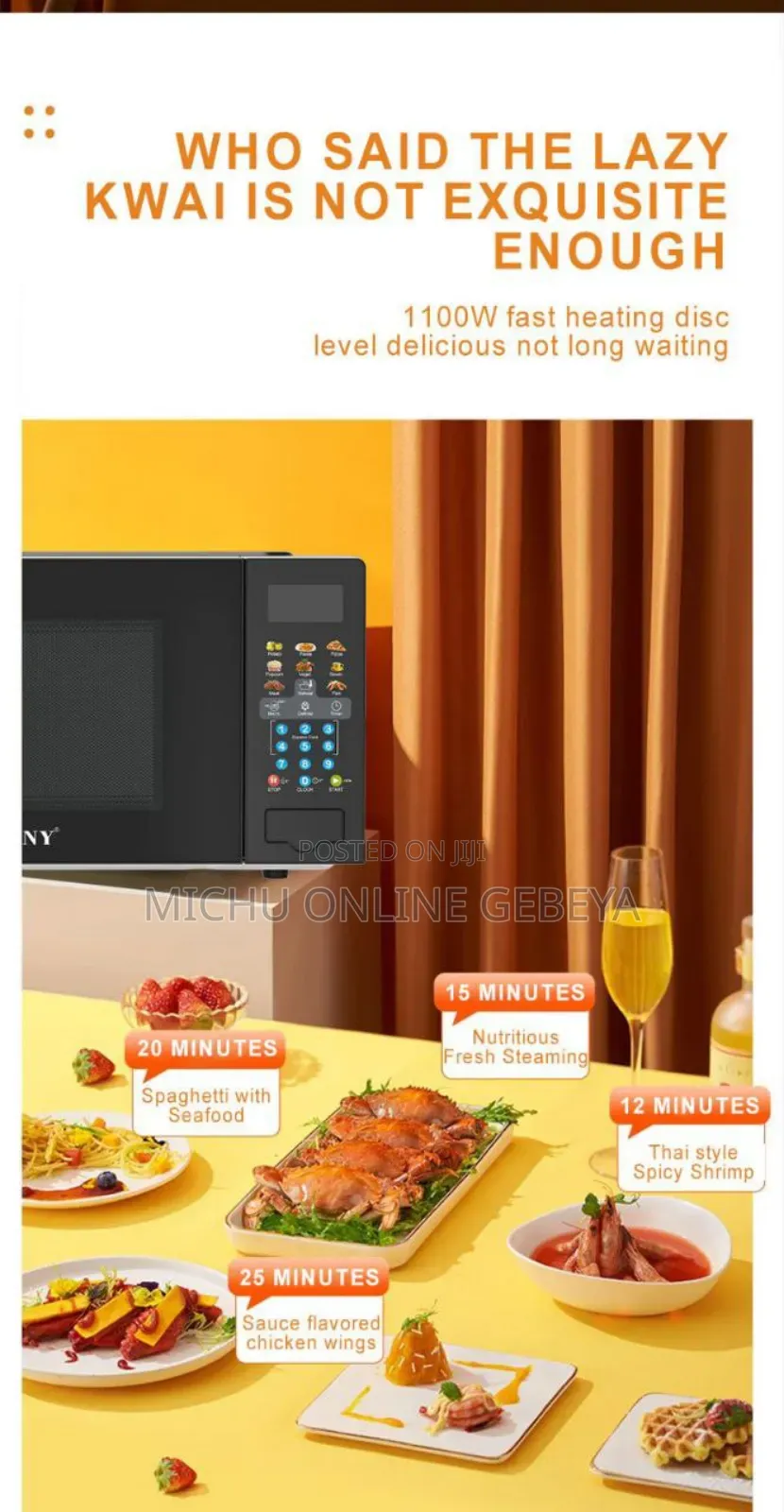 Sokany 20 Litter Microwave Oven/ Free Delivery
