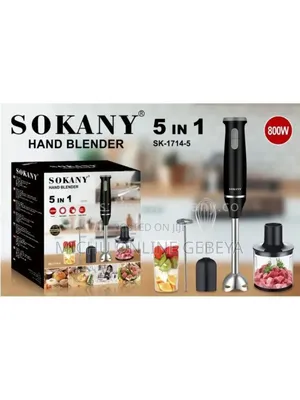 Sokany in Hand Blender/Free Delivery