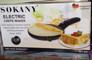 Sokany Non Stick Crepe Maker / Free Delivery