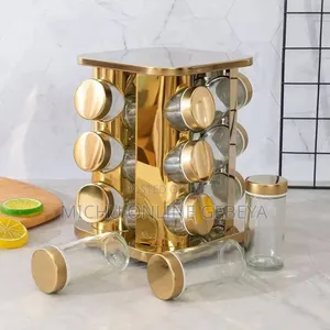 12 Jar Rotating Spice Carousel / Free Delivery