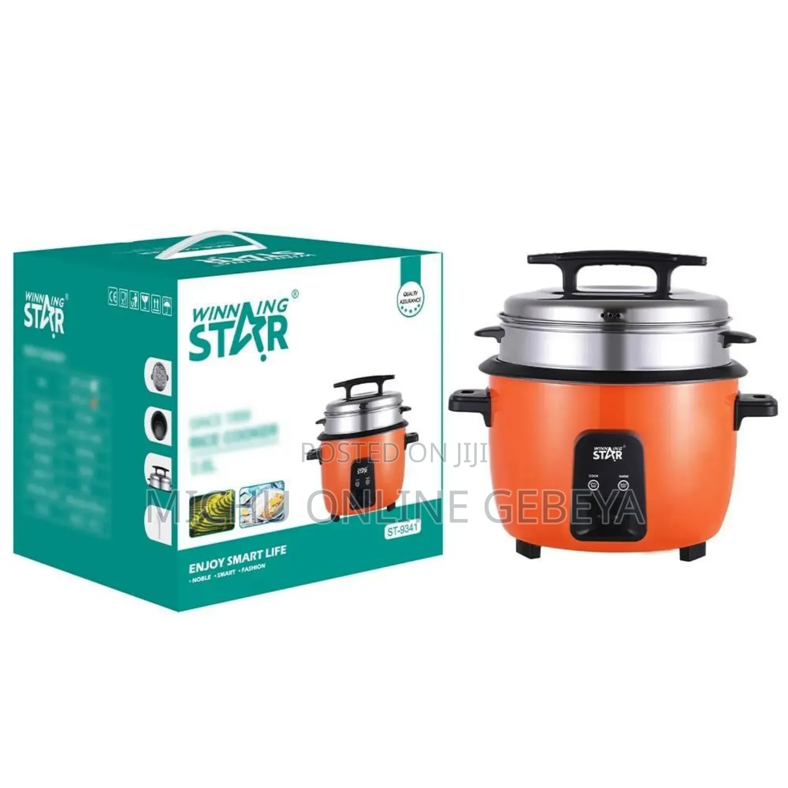 Winning Star 3.6 and Electric Cooker Steamer /Free Delivery